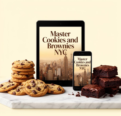 Master Cookies & Brownies NYC: Sistema Emprendedor + 6 Bonos de Regalo